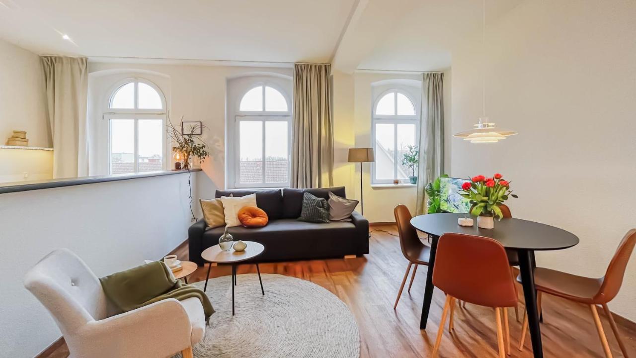 Moka Living-Sunset Apt, Nordic Design,Kueche,Wlan, Smarttv Magdeburg Exterior foto
